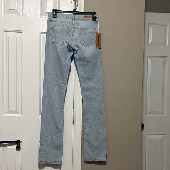 Women's 18th Amendment Hayworth Whitewash Light Blue Straight Leg Jeans - Picture 5 of 8